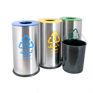 انواع سطل زباله سه قلو بازیافتی